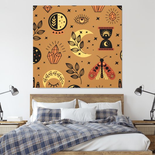 Toile Éléments magiques : Enchanter un Motif sans coutur (Insitu(Chambre))