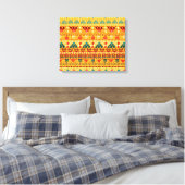 Toile Éléments tribaux, motif polyvalent et transparent. (Insitu(Chambre))