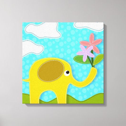 Toile Eléphant (Recto)