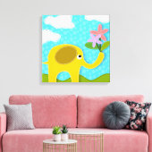 Toile Eléphant (Insitu(Salon))