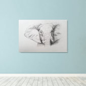 Toile Elephant 2011 (Insitu (Plancher de Bois))