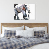 Toile Eléphant africain 2012 (Insitu(Chambre))