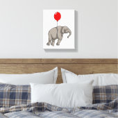 Toile Eléphant avec ballon (Insitu(Chambre))