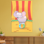 Toile Éléphant de cirque (Insitu(Salon))