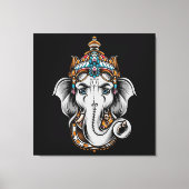 Toile Eléphant de Ganesh (Recto)