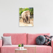 Toile éléphant indien animal (Insitu(Salon))
