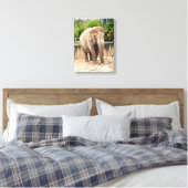 Toile éléphant indien animal (Insitu(Chambre))