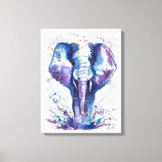 Toile Elephant Kids art (Recto)
