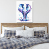 Toile Elephant Kids art (Insitu(Chambre))