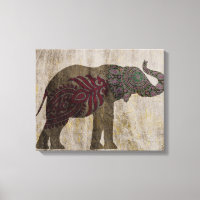 Eléphant tribal zen