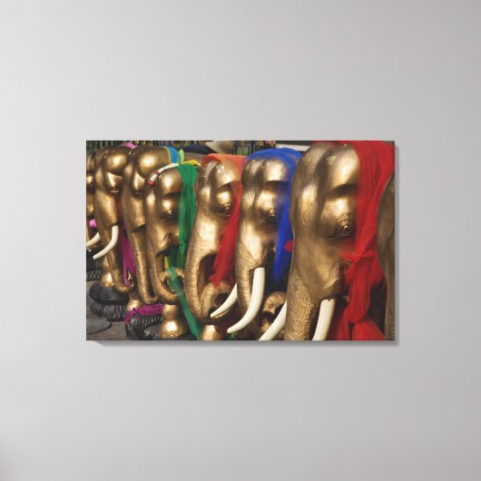 Toile Eléphants d'or (Recto)