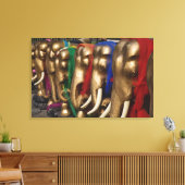 Toile Eléphants d'or (Insitu(Salon))