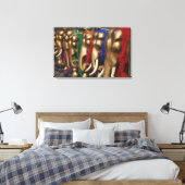 Toile Éléphants dorés (Insitu(Chambre))