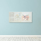 Toile Elevage avant et section pour maison et studio f (Insitu (Plancher de Bois))