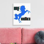 Toile Élevage du cheval demi-frère (Insitu(Salon))