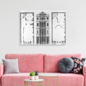 Toile Élévation de la British Coffee House (Insitu(Salon))