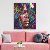 Toile Élever la peur (Insitu(Salon))
