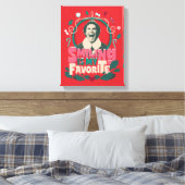 Toile Elfe - Sourire est mon préféré (Insitu(Chambre))