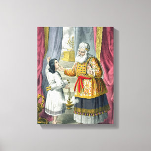 Toile Eli interrogeant Samuel concernant la vision, de