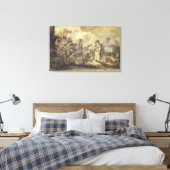 Toile Eliezer et Rebecca au puits (Insitu(Chambre))