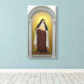 Toile Élisabeth de la Trinité carmélite catholique (Insitu (Plancher de Bois))