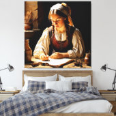 Toile "Elisabeth", "Le Jeune Scholar" (Insitu(Chambre))