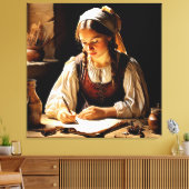 Toile "Elisabeth", "Le Jeune Scholar" (Insitu(Salon))