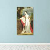 Toile Elizabeth Gunning, duchesse de Hamilton et duchess (Insitu (Plancher de Bois))