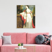 Toile Elizabeth Gunning, duchesse de Hamilton et duchess (Insitu(Salon))