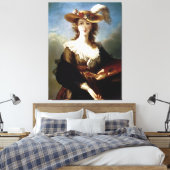 Toile Elizabeth Vigee-Le Brun ~ Autoportrait (Insitu(Chambre))