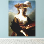 Toile Elizabeth Vigee-Le Brun ~ Autoportrait (Insitu (Plancher de Bois))