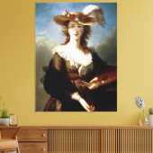 Toile Elizabeth Vigee-Le Brun ~ Autoportrait (Insitu(Salon))