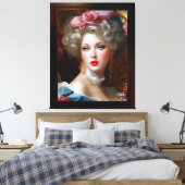 Toile Elle cherche l'amour par Xzendor7 (Insitu(Chambre))
