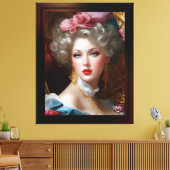 Toile Elle cherche l'amour par Xzendor7 (Insitu(Salon))