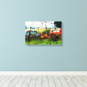 Toile Éloigné (Insitu (Plancher de Bois))