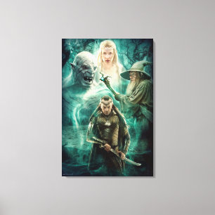 Toile ELROND™, Azog, Galadriel & Gandalf Graphic