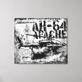 Toile Emballée AH-64 Apache (Recto)