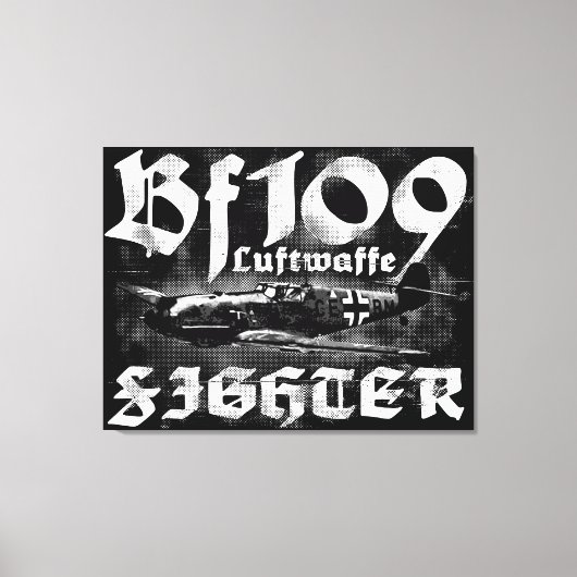 Toile Emballée Bf 109 (Recto)