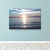 Toile emballée Coucher de soleil sur le Cap (Insitu (Plancher de Bois))