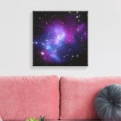 Toile emballée d'amas de galaxies pourpre (Insitu(Salon))
