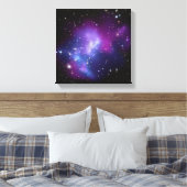Toile emballée d'amas de galaxies pourpre (Insitu(Chambre))