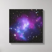 Toile emballée d'amas de galaxies pourpre (Recto)