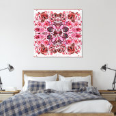 Toile Emballée Premium (Gloss) Passion Rouge (Insitu(Chambre))