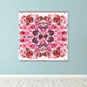 Toile Emballée Premium (Gloss) Passion Rouge (Insitu (Plancher de Bois))