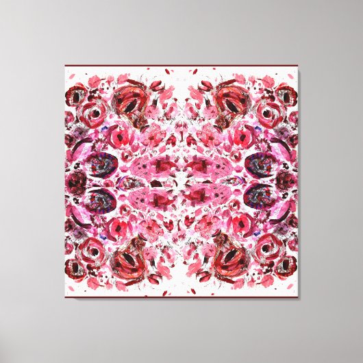 Toile Emballée Premium (Gloss) Passion Rouge (Recto)