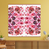 Toile Emballée Premium (Gloss) Passion Rouge (Insitu(Salon))