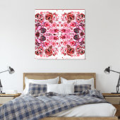Toile Emballée Premium (Gloss) Passion Rouge (Insitu(Chambre))