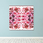 Toile Emballée Premium (Gloss) Passion Rouge (Insitu (Plancher de Bois))