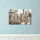 Toile Embarquement à Tilbury, de 'P & O Pencillings (Insitu (Plancher de Bois))