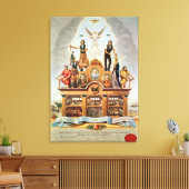 Toile Emblème commercial de la société fusionnée (Insitu(Salon))